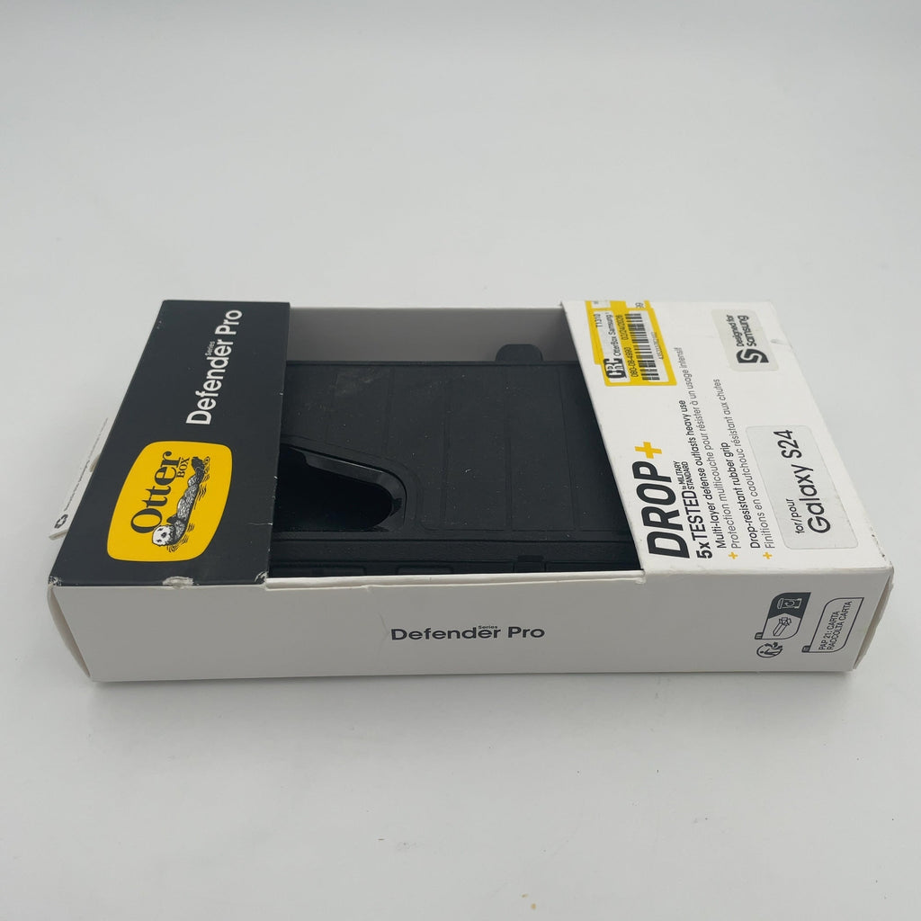 Otterbox Samsung Galaxy S24 Defender Series Pro Case - Black: Scratch & Bump Resistant