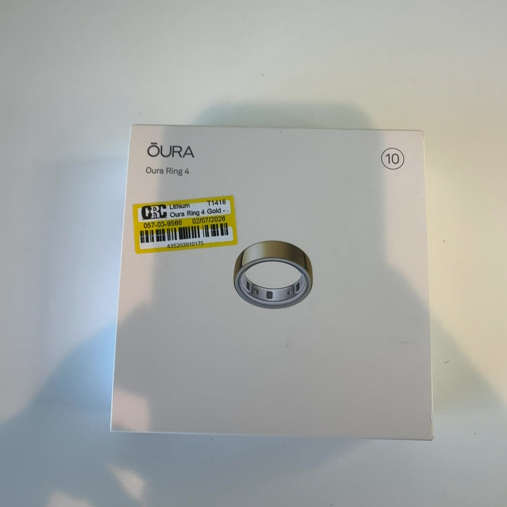 Oura Ring 4 Gold - Size 10