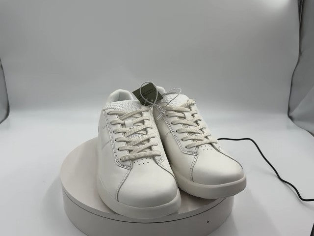 Men's Scout Sneakers - Goodfellow & Co White 12: Lace Up, Cushioned Footbed, Mesh Construction