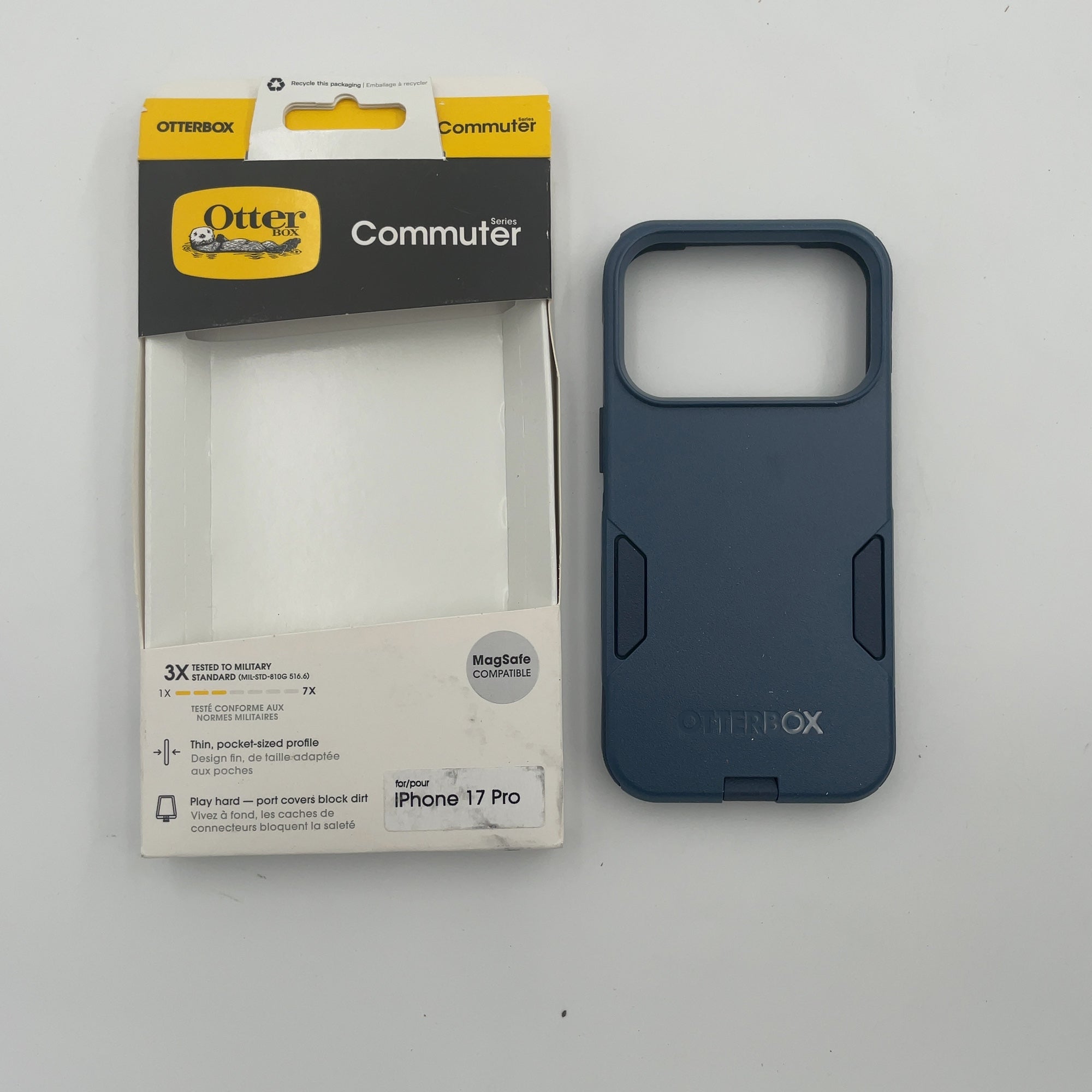 Otterbox Iphone 17 Pro Commuter Series Case For Magsafe With Camera Control - Blue Sentiment