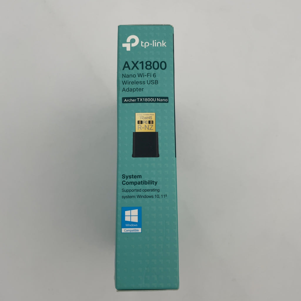 Tp-Link Archer Tx1800U Nano Wi-Fi Usb Adapter: Dual Band Wireless 6 Adapter