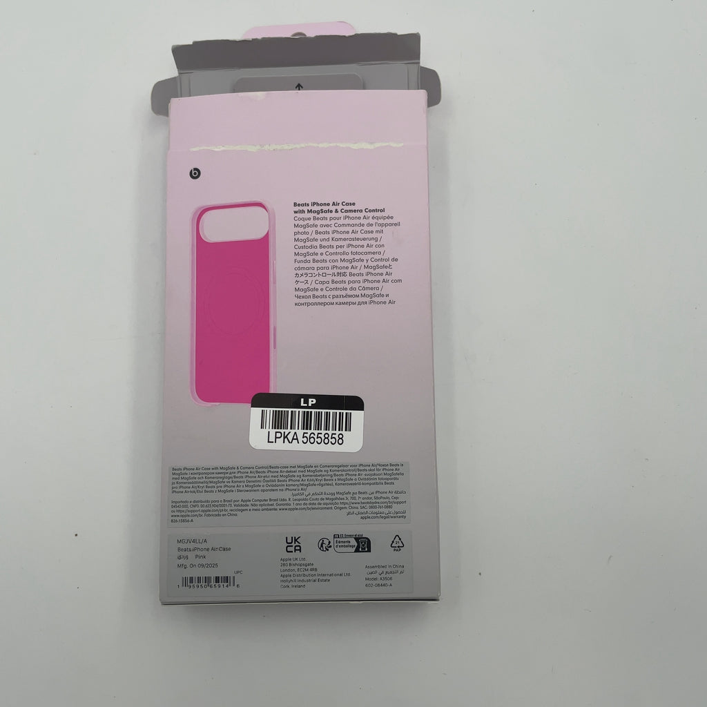Beats Iphone Air Case With Magsafe And Camera Control — Pebble Pink