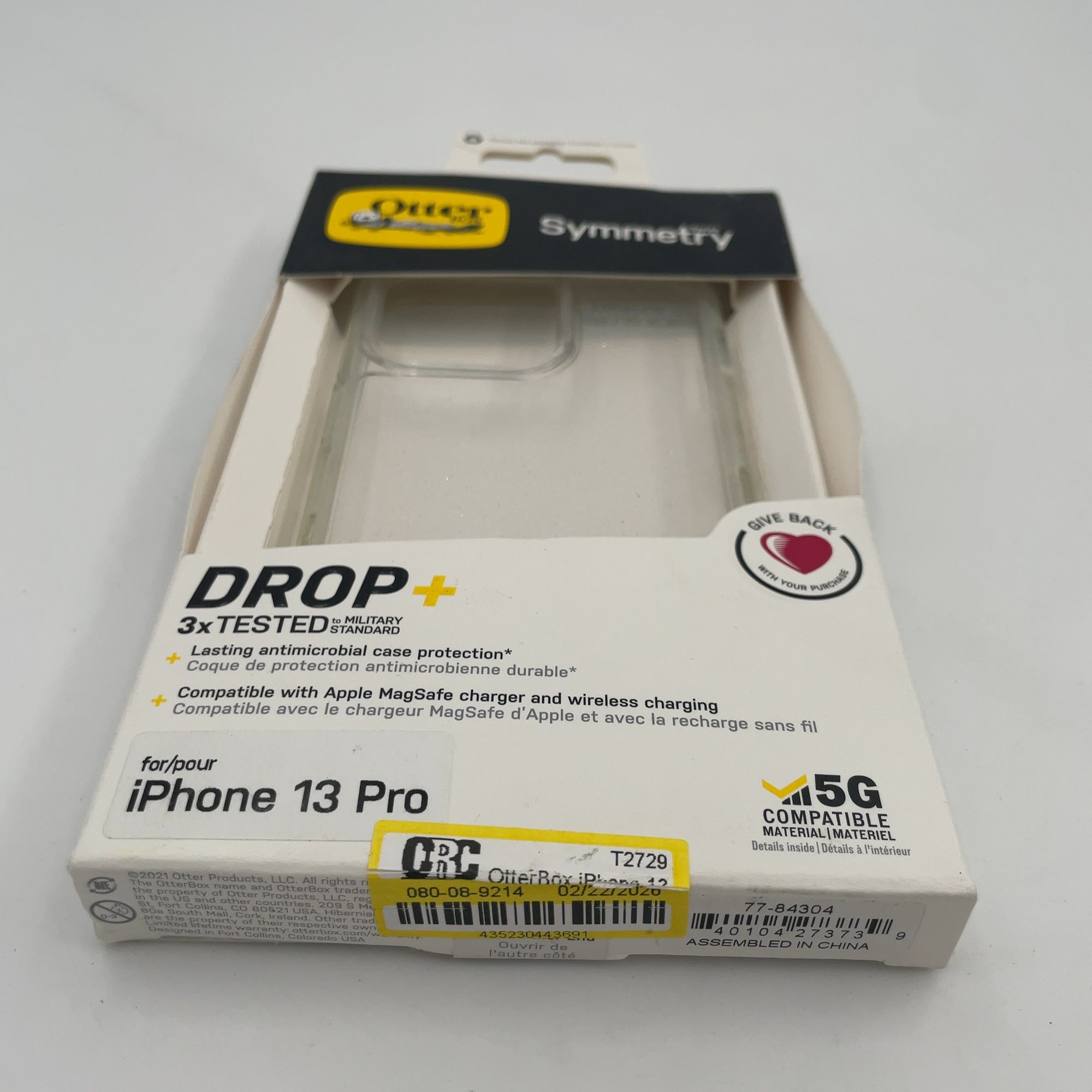 Otterbox Iphone 13 Pro Symmetry Clear Series Case - Stardust: Bump-Resistant Polycarbonate