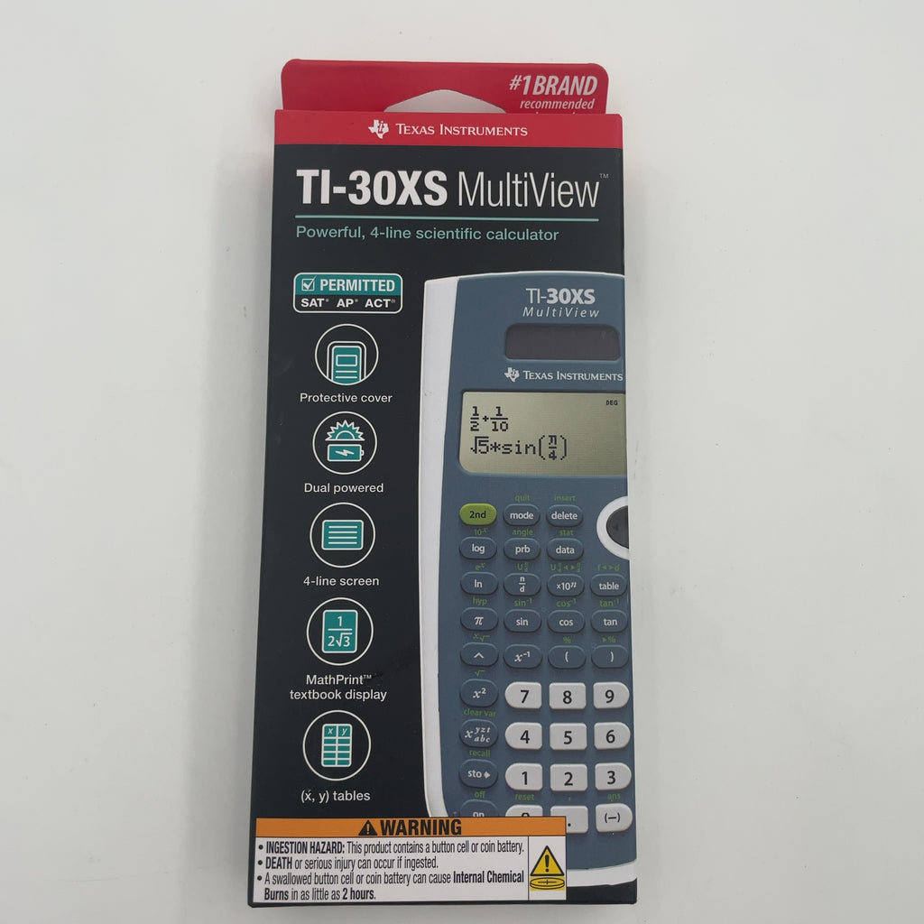 Texas Instruments Ti-30Xs Multiview Scientific Calculator: Ap & Sat Approved