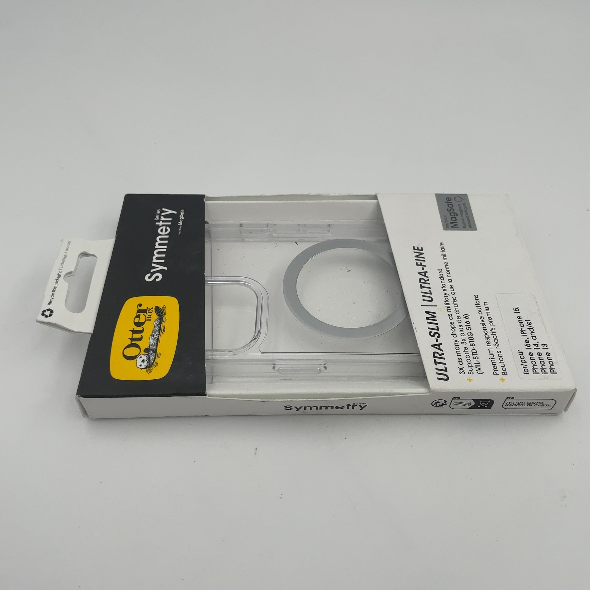 Otterbox Iphone 16E/Iphone 15/Iphone 14/Iphone 13 Symmetry Series For Magsafe Case - Clear