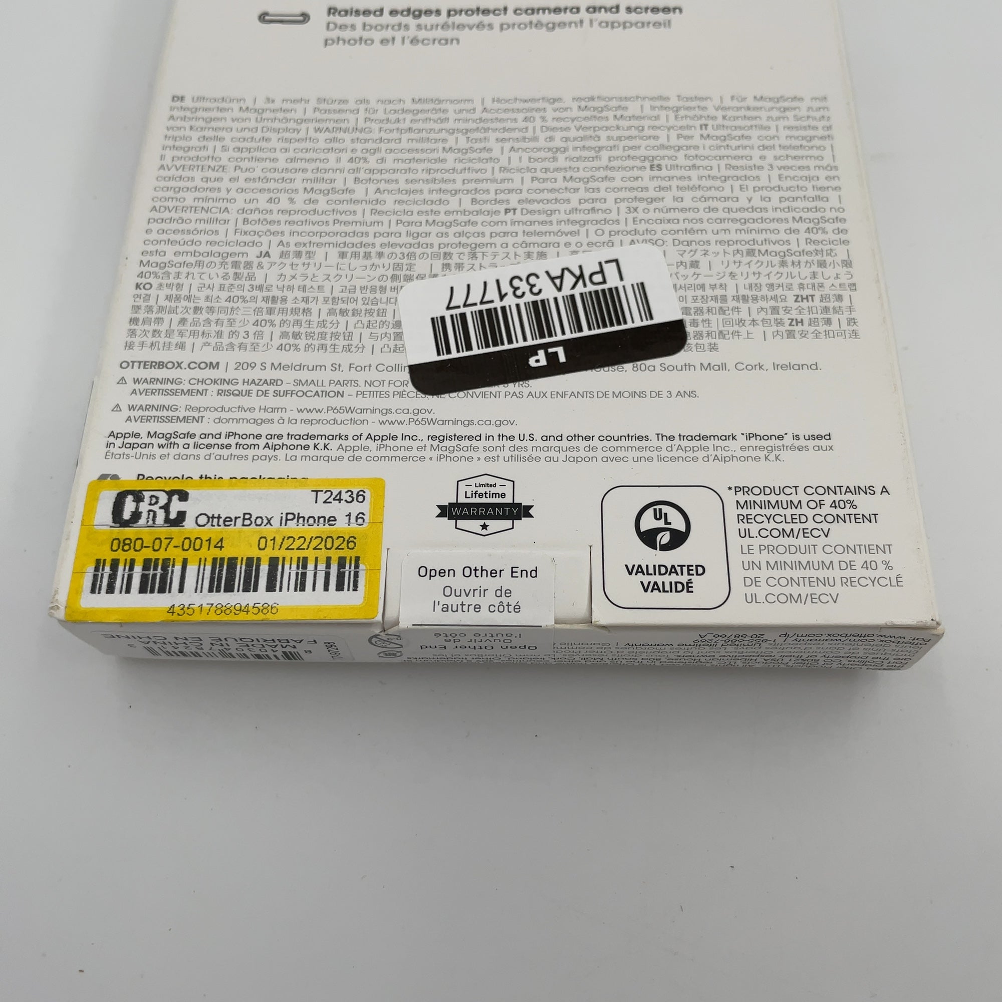 OtterBox iPhone 16 Pro Symmetry Series Case for MagSafe - Fairy Fauna: Solid Pattern