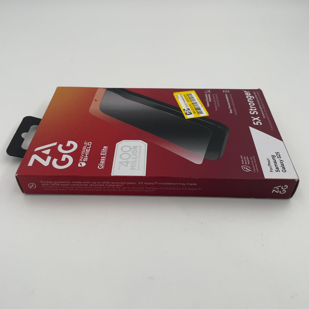 Zagg Invisibleshield Samsung Galaxy S25 Glass Elite Screen Protector