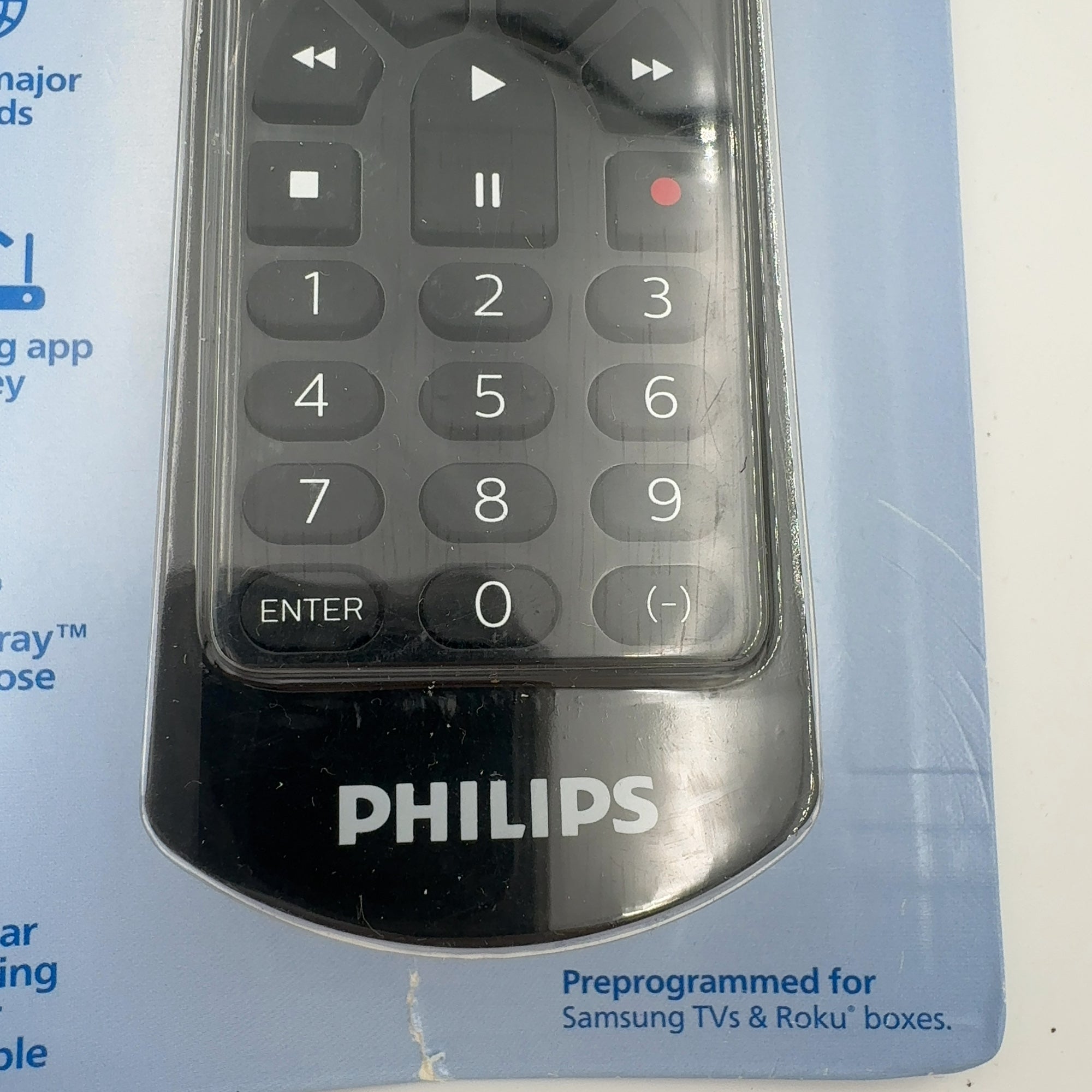Philips 3-Device Universal Remote Control: Infrared Home Theater Accessory