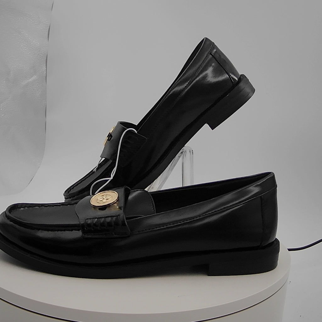 Women’s Phyllis Penny Loafers With Memory Foam Insole – A New Day Black 6.5