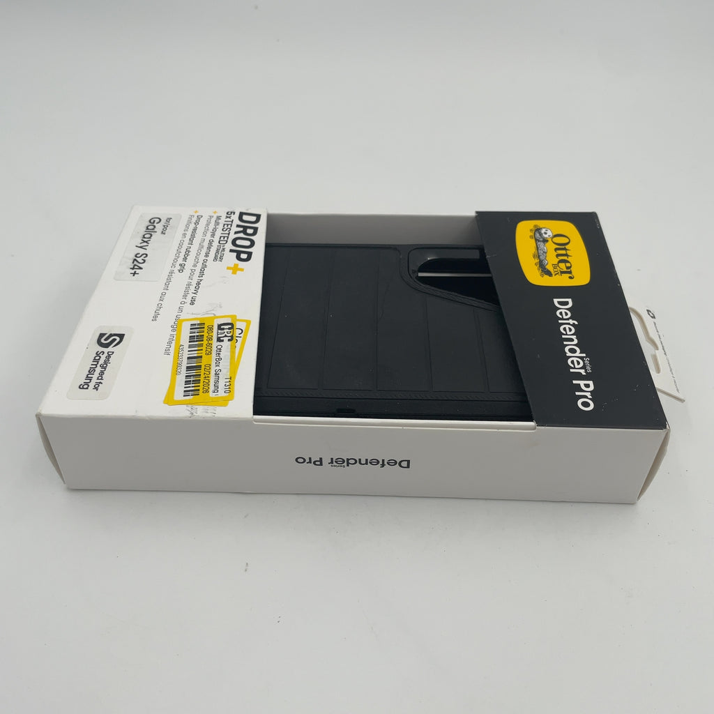 Otterbox Samsung Galaxy S24+ Defender Series Pro Case - Black: Scratch & Bump Resistant