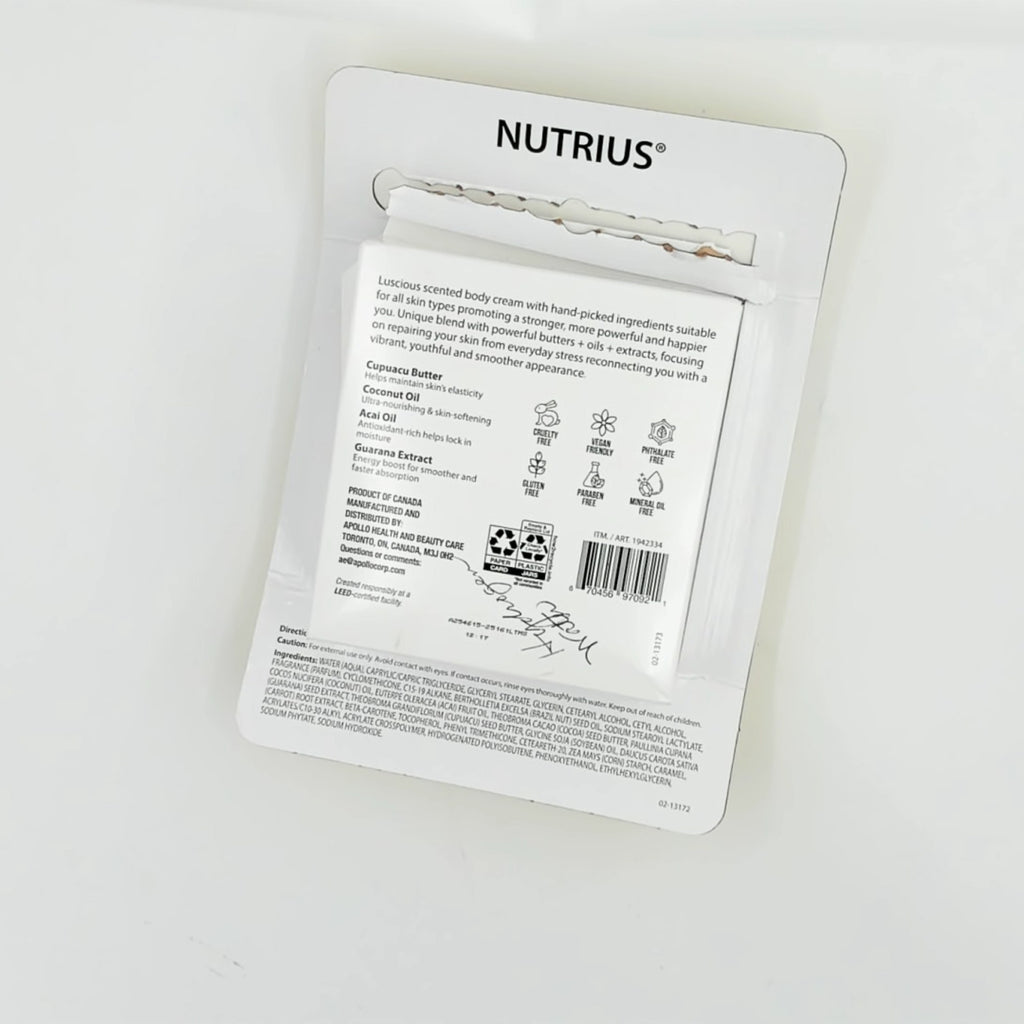 Nutrius Body Butter Cream