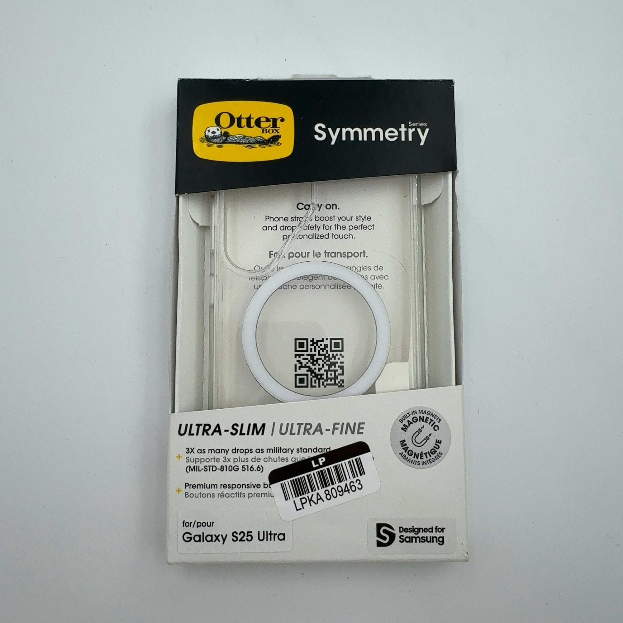 Otterbox Samsung Galaxy S25 Ultra Symmetry Series Case With Magnets - Clear