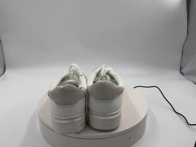 Women's Peggy Sneakers - A New Day White/Cream 11
