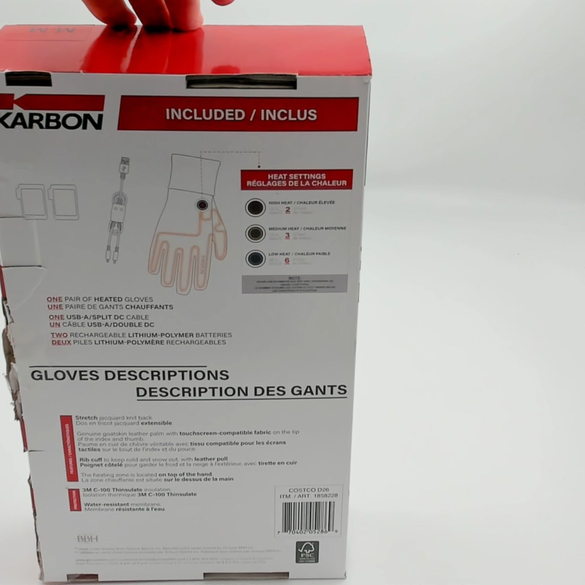 Karbon Heated Glove M