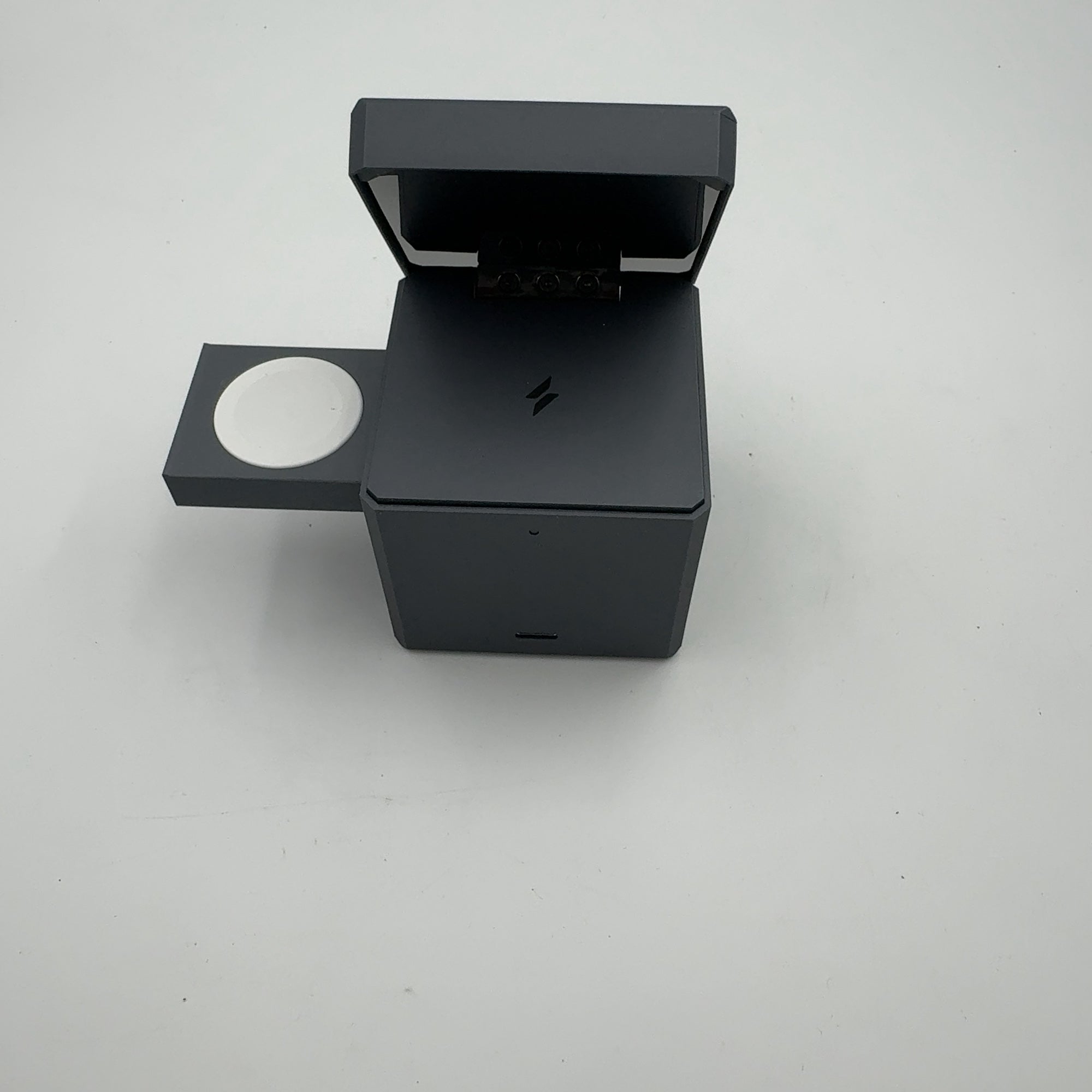 Anker 3-In-1 Cube With Magsafe - Black: Usb-C Wireless Charger For Apple Iphone