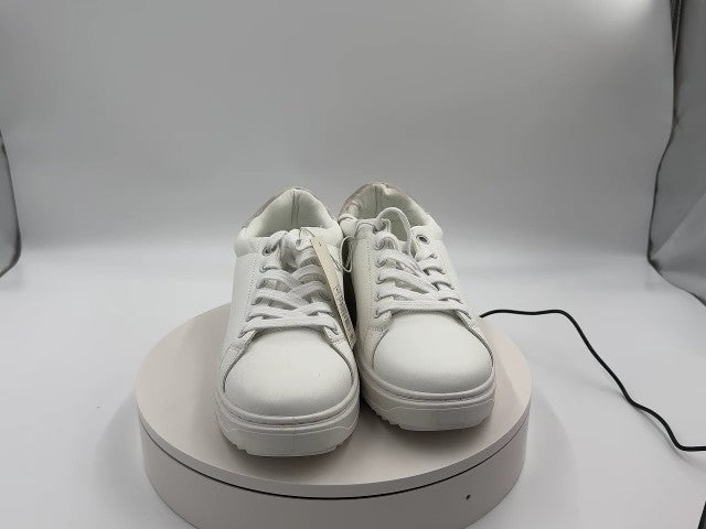Women's Peggy Sneakers - A New Day White/Cream 11