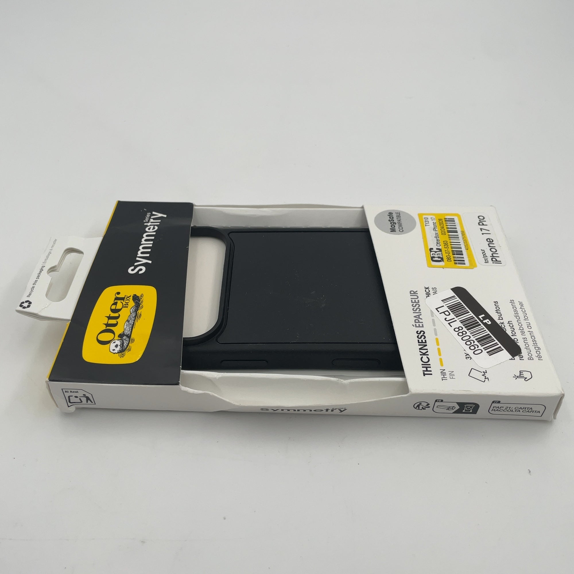 Otterbox Iphone 17 Pro Symmetry Series Case For Magsafe With Camera Control - Black