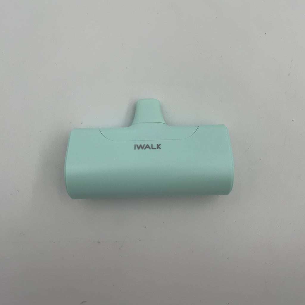 iWALK Small Portable Charger 4500mAh Ultra-Compact Power Bank Cute Battery Pack For iPhone 14/13/12/11/XS/XR/X/8/7/6 Airpods - Green
