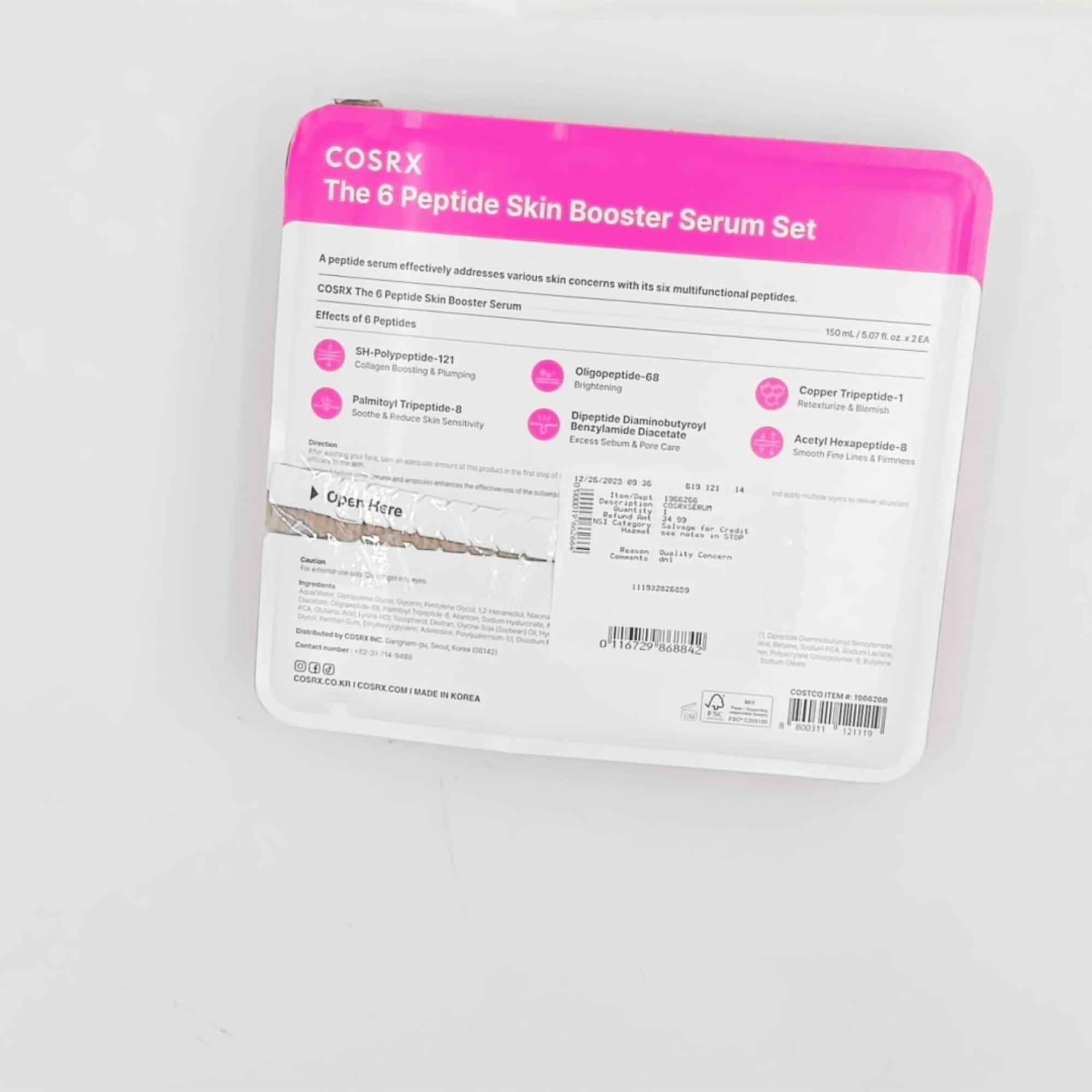 Cosrx Peptide Collagen