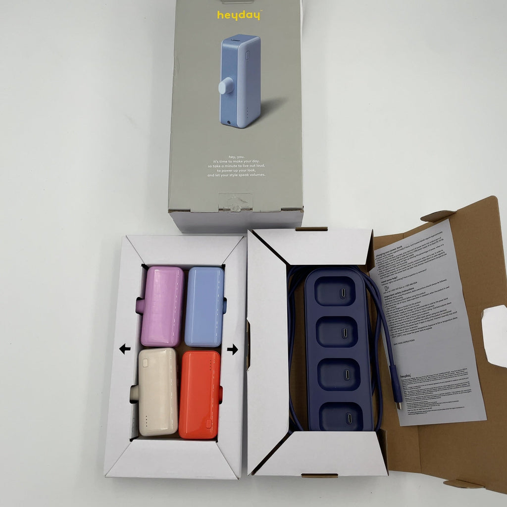 4200Mah Multihub Base With 4 Power Banks - Heyday