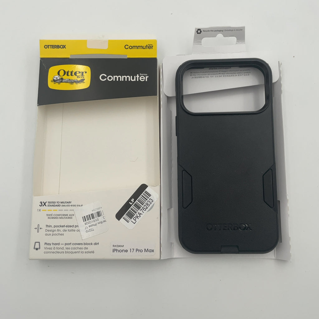 Otterbox Iphone 17 Pro Max Commuter Series Case For Magsafe With Camera Control - Black