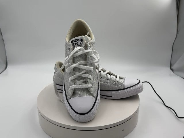 Converse Adult Street Low Top Lurex Shine Sneakers - Silver M9 / W11