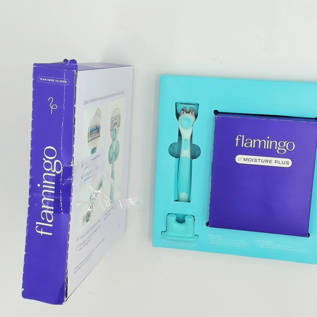 Flamingo Moist+ Razor Set