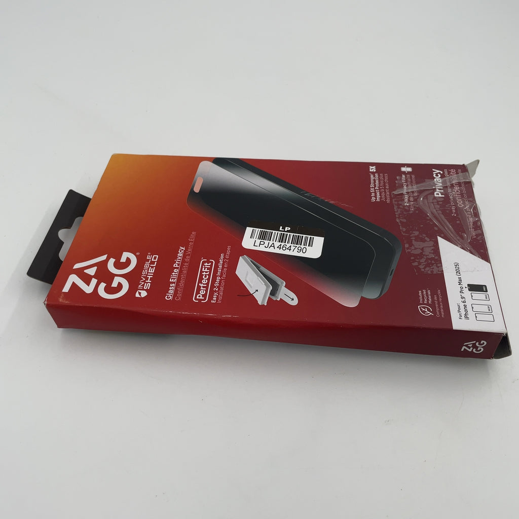 Zagg Apple Iphone 17 Pro Max Screen Protector Glass Elite Privacy