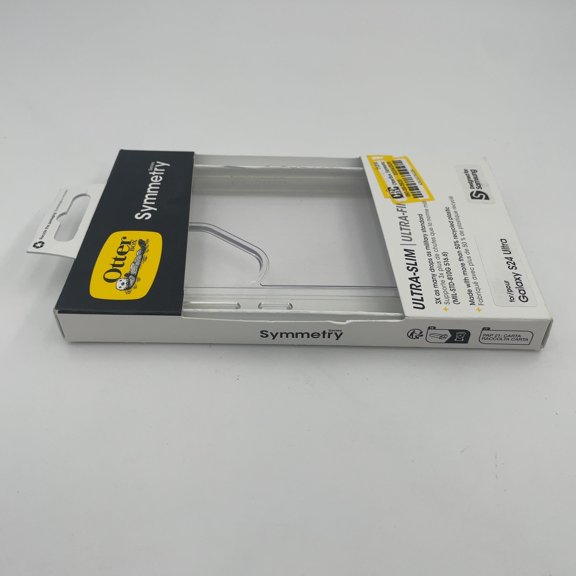 Otterbox Iphone 16 Pro Symmetry Series Case With Magsafe - Clear: Solid Plastic Design
