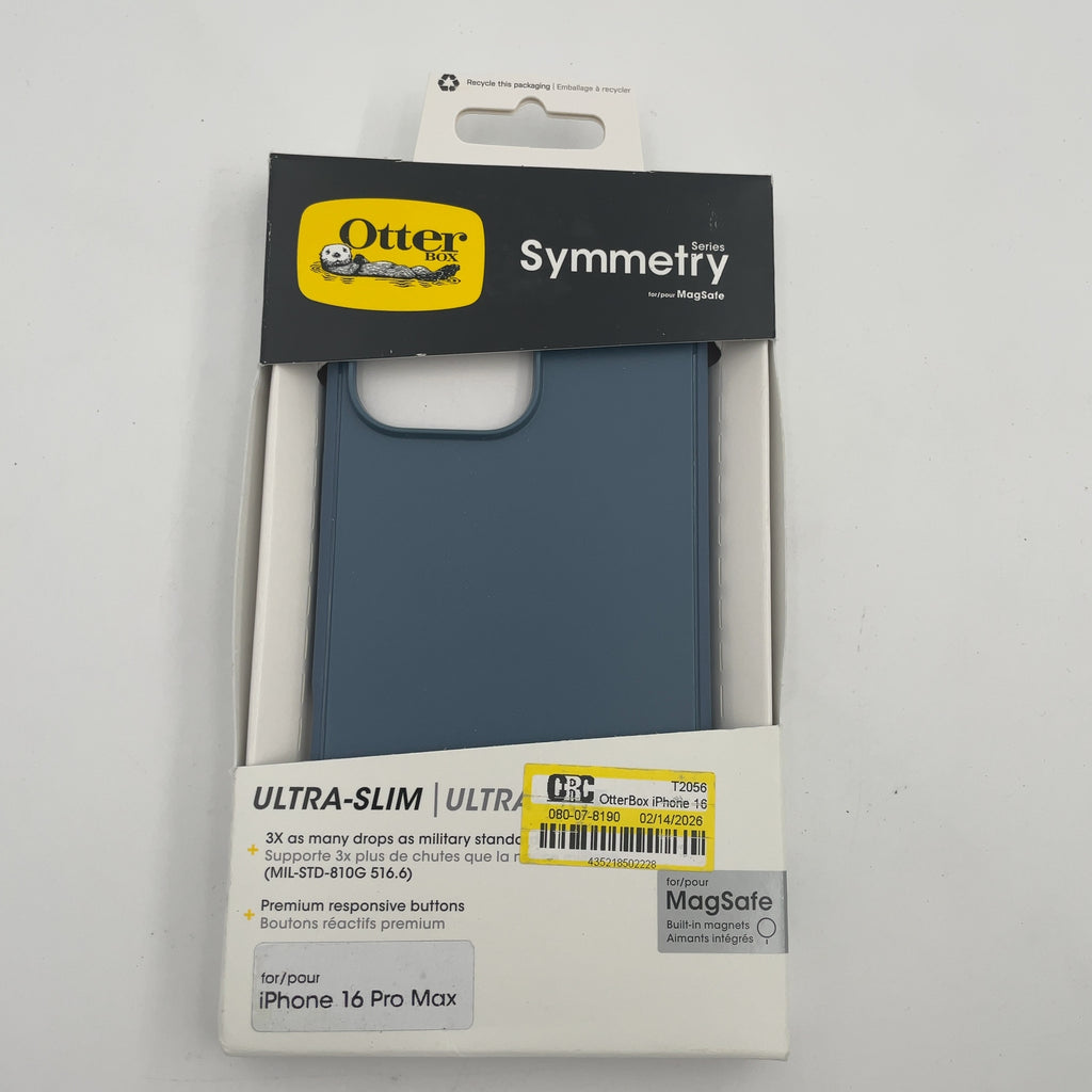 Otterbox Iphone 16 Promax Symmetry Series For Magsafe Case - Bluetiful: Solid Plastic Electronics Cover
