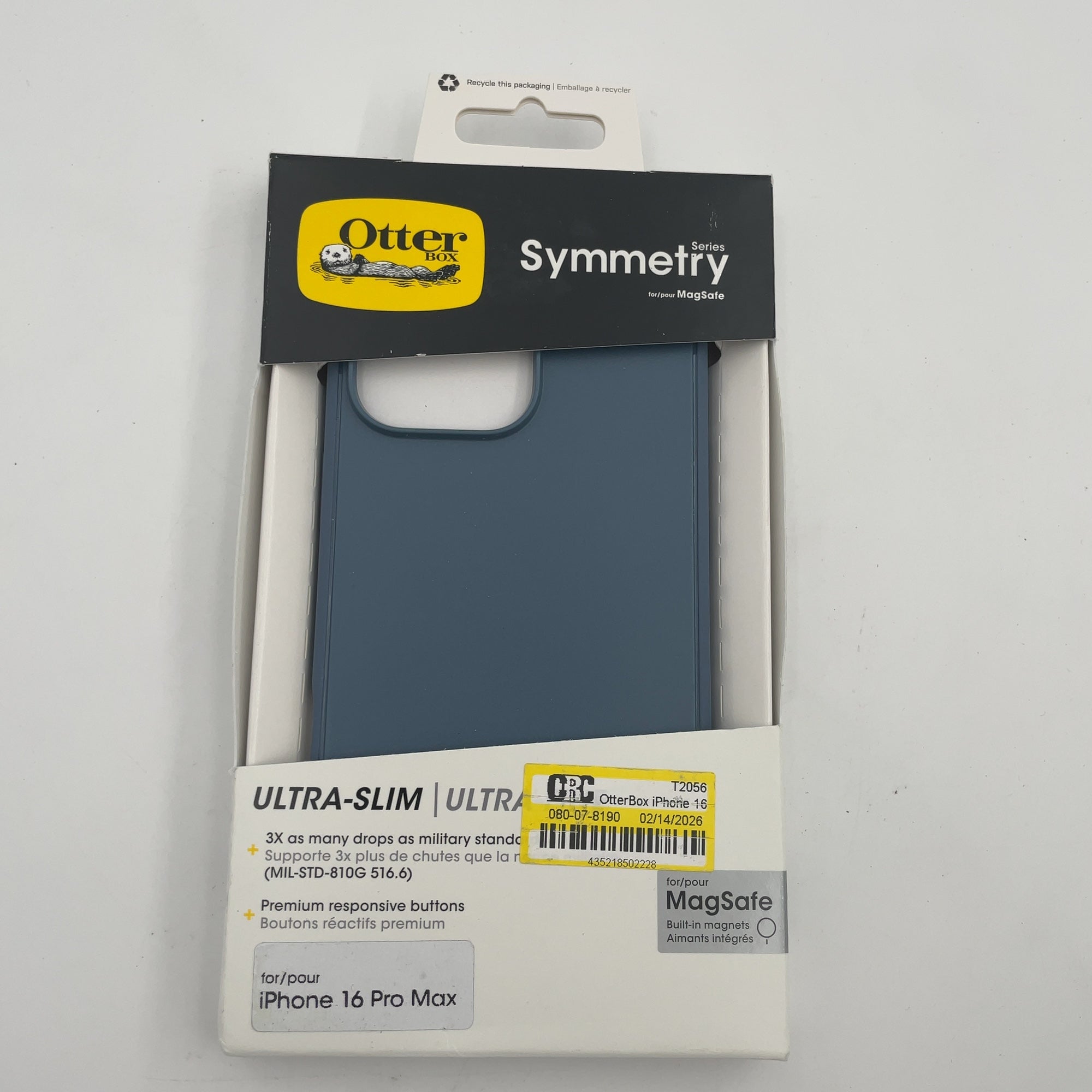 Otterbox Iphone 16 Promax Symmetry Series For Magsafe Case - Bluetiful: Solid Plastic Electronics Cover