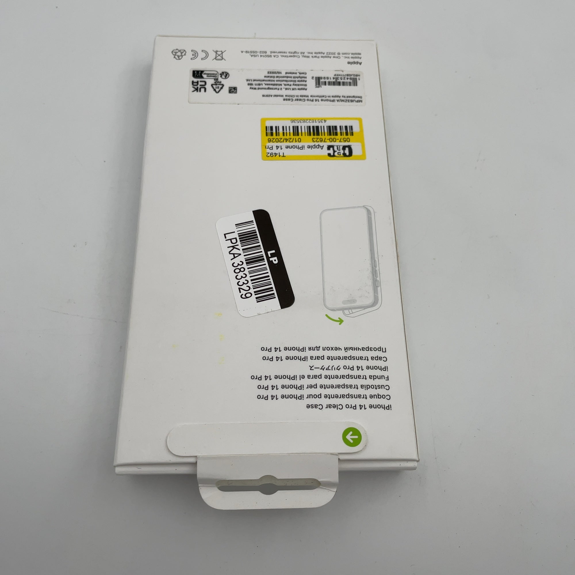 Apple Iphone 14 Pro Clear Case With Magsafe