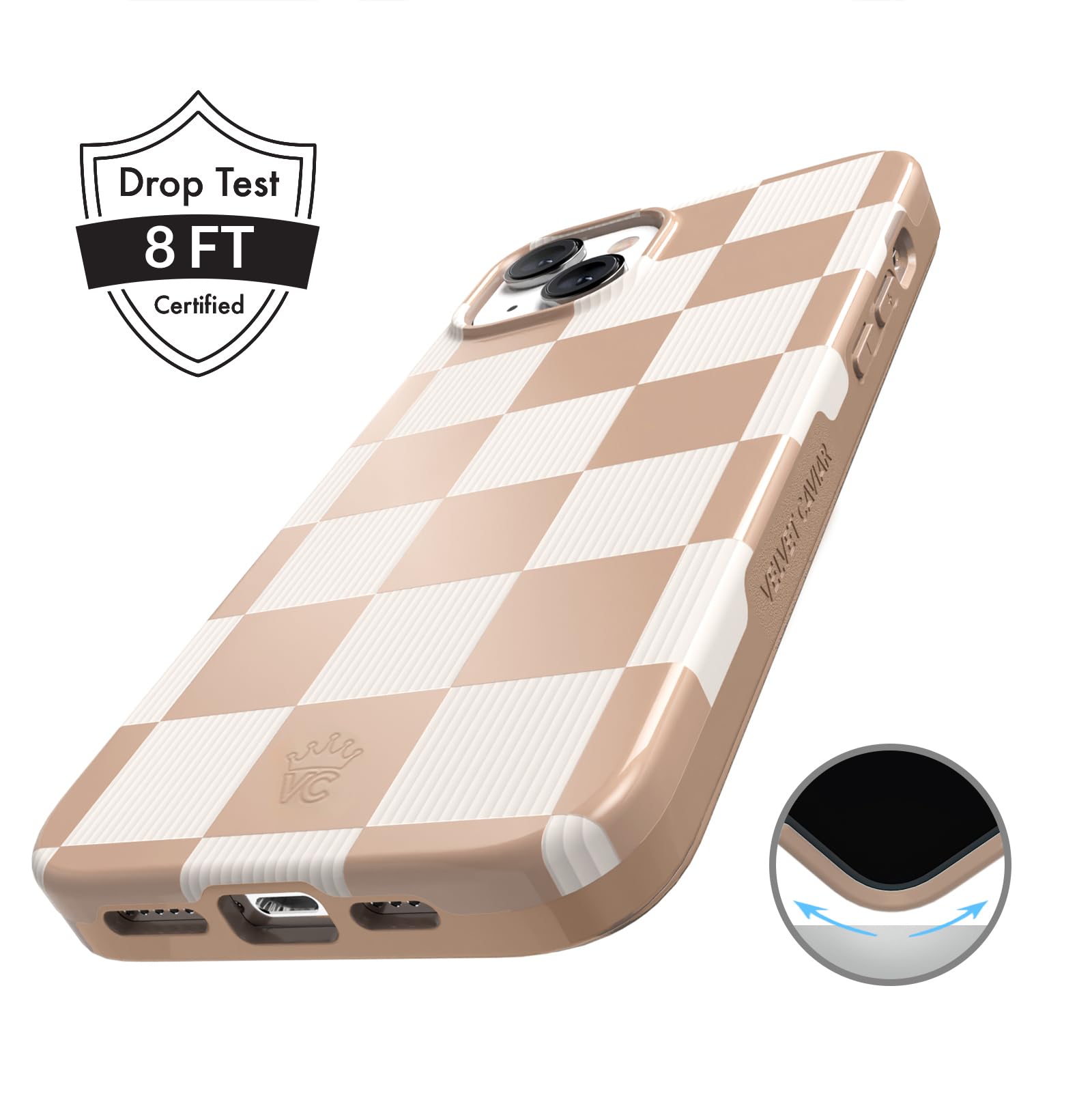 Velvet Caviar Phone Accessories Set - Nude Vibe Check: Cell Phone Charms (Please Be Advised That Sets May Be Missing Pieces Or Otherwise Incomplete.)