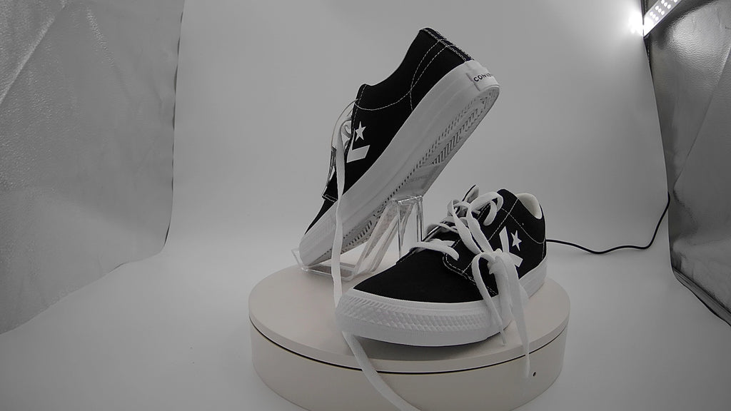 Converse Adult Day One Classic Sneakers- Black/White M10/W11.5