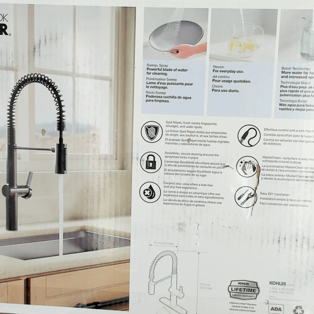 Kohler Haku Faucet - Matte Black