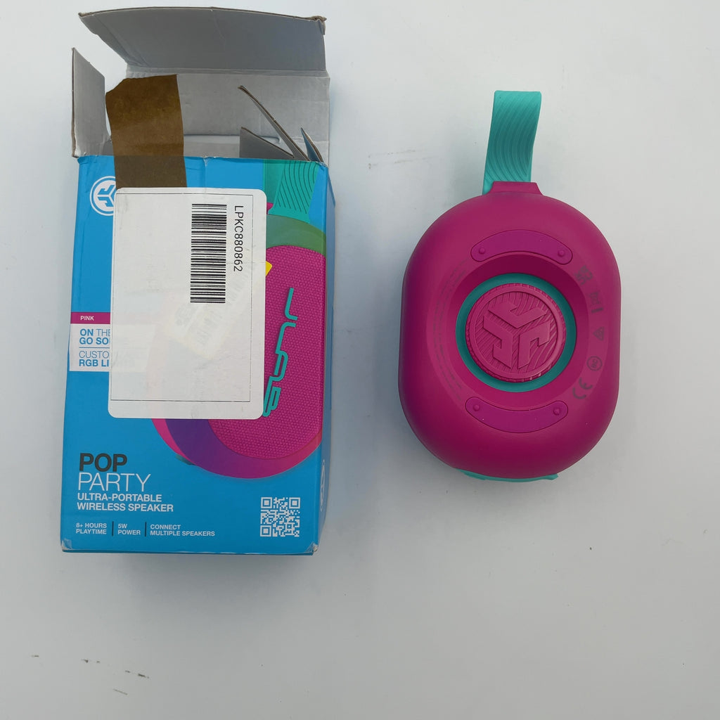Jlab Pop Party Portable Speaker - Pink