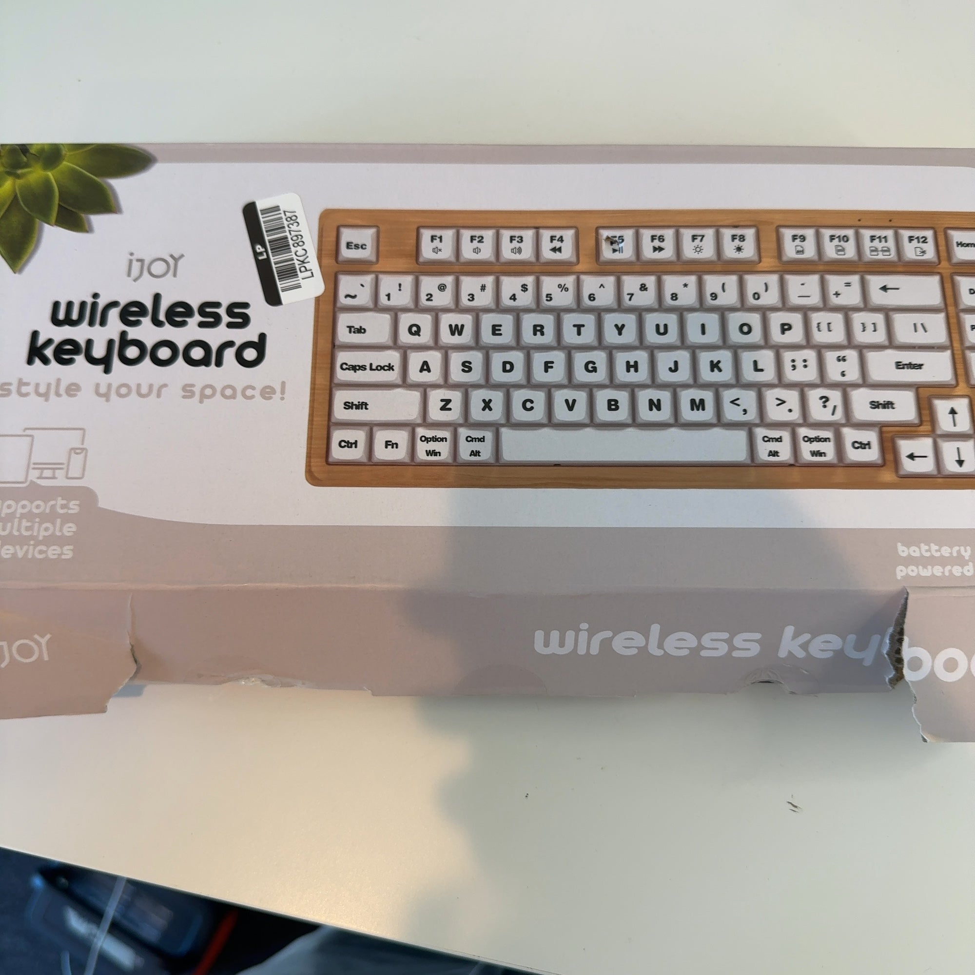 Ijoy Wireless Wooden Keyboard