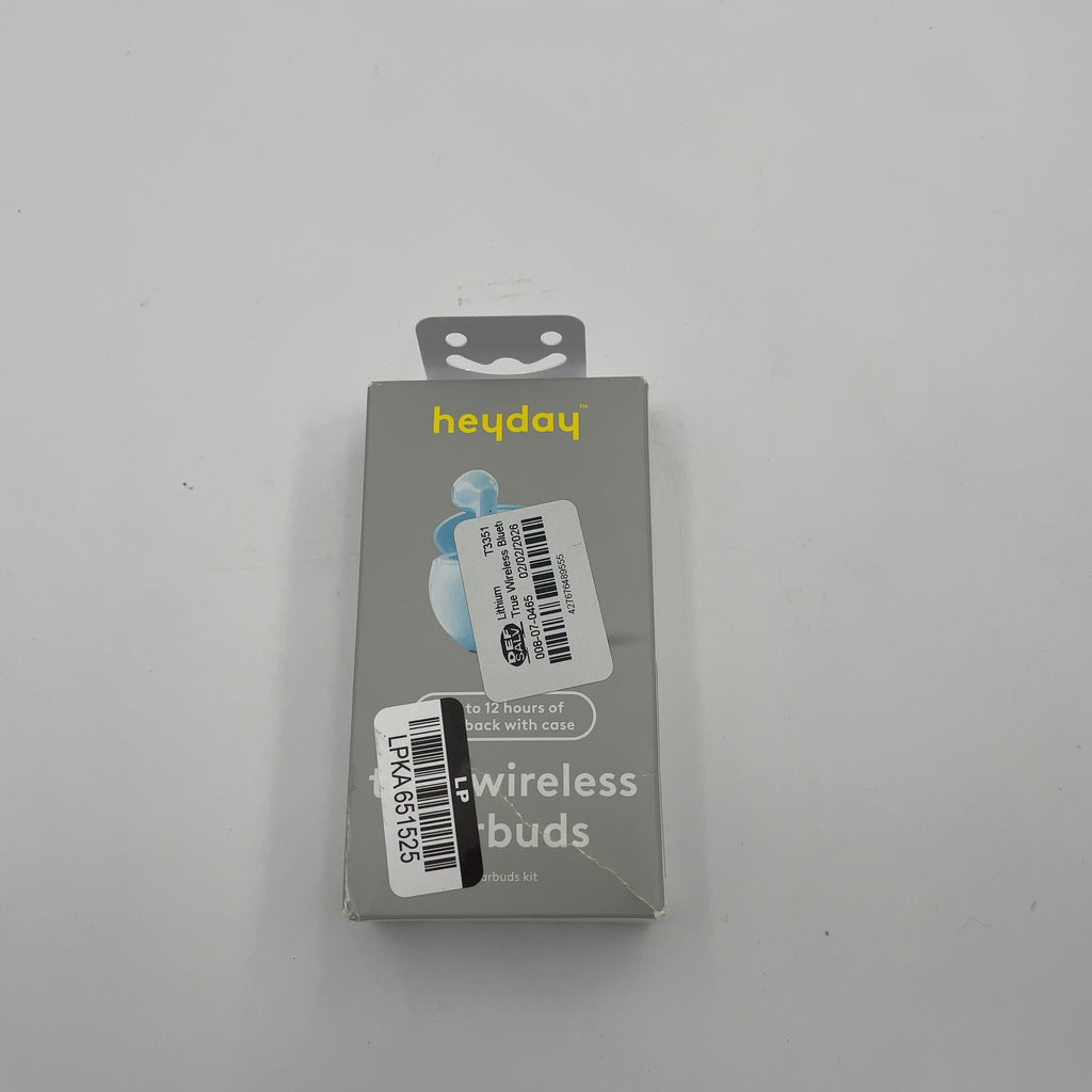 True Wireless Bluetooth Earbuds - Heyday Opaque Blue: In-Ear Headphones
