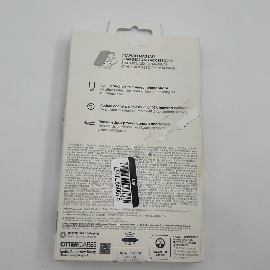 Otterbox Iphone 16 Plus Symmetry Series Case With Magsafe - Clear: Plastic Solid Pattern, Magsafe Compatible