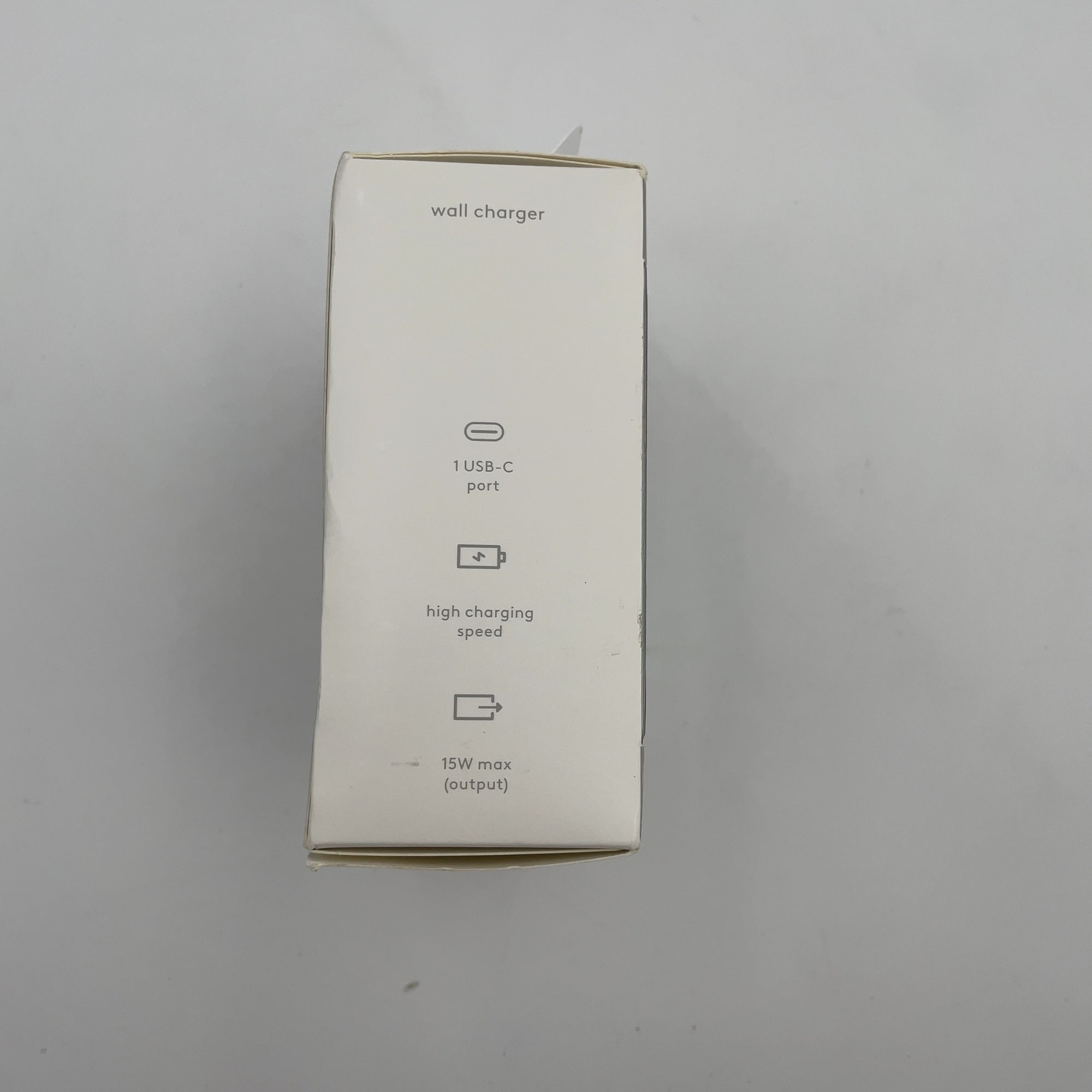 Single Port Usb-C Wall Charger - Heyday Doughnut: 15W Output, Short Circuit Protection, Charge Indicator Light
