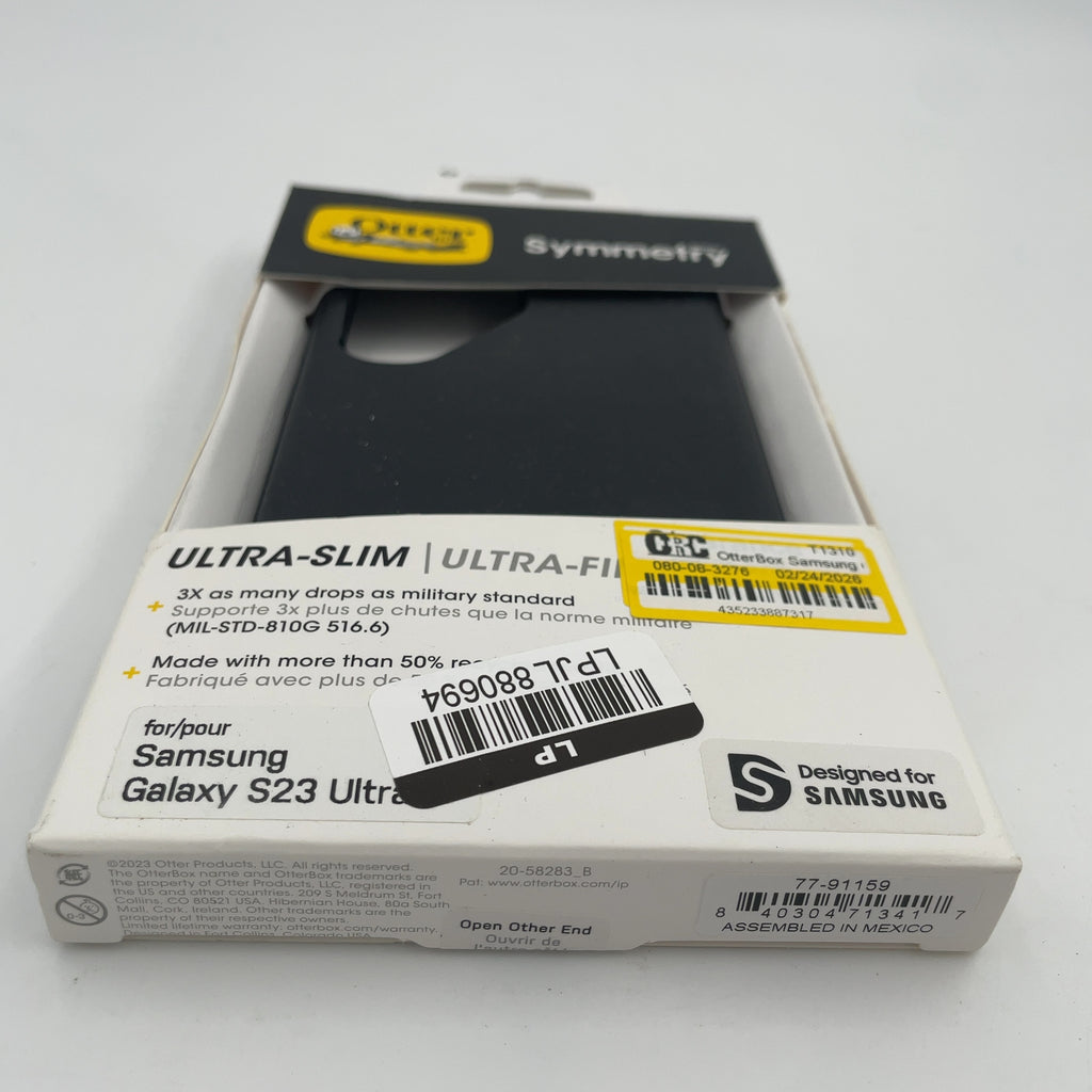 Otterbox Samsung Galaxy S23 Ultra Symmetry Series Case - Black