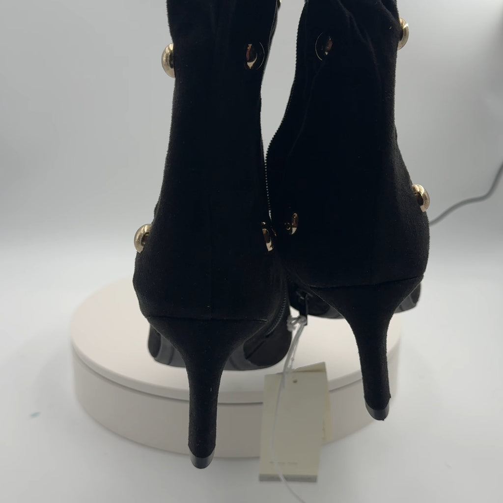 Women’s Justice Boots With Memory Foam Insole – A New Day Jet Black 12Wc
