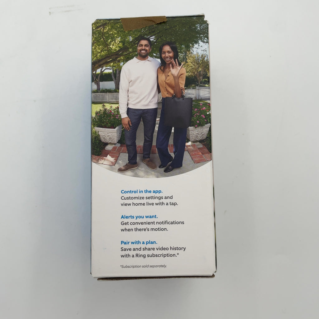 Ring Battery Doorbell With Head-To-Toe Hd Video, Live View With Two-Way Talk, And Motion Detection & Alerts - Satin Nickel