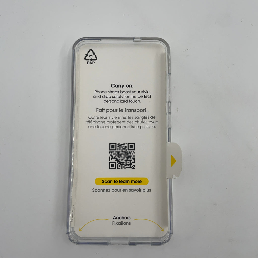 Otterbox Samsung Galaxy S25 Symmetry Series Case With Magnets - Clear: Solid Plastic Cell Phone Cover