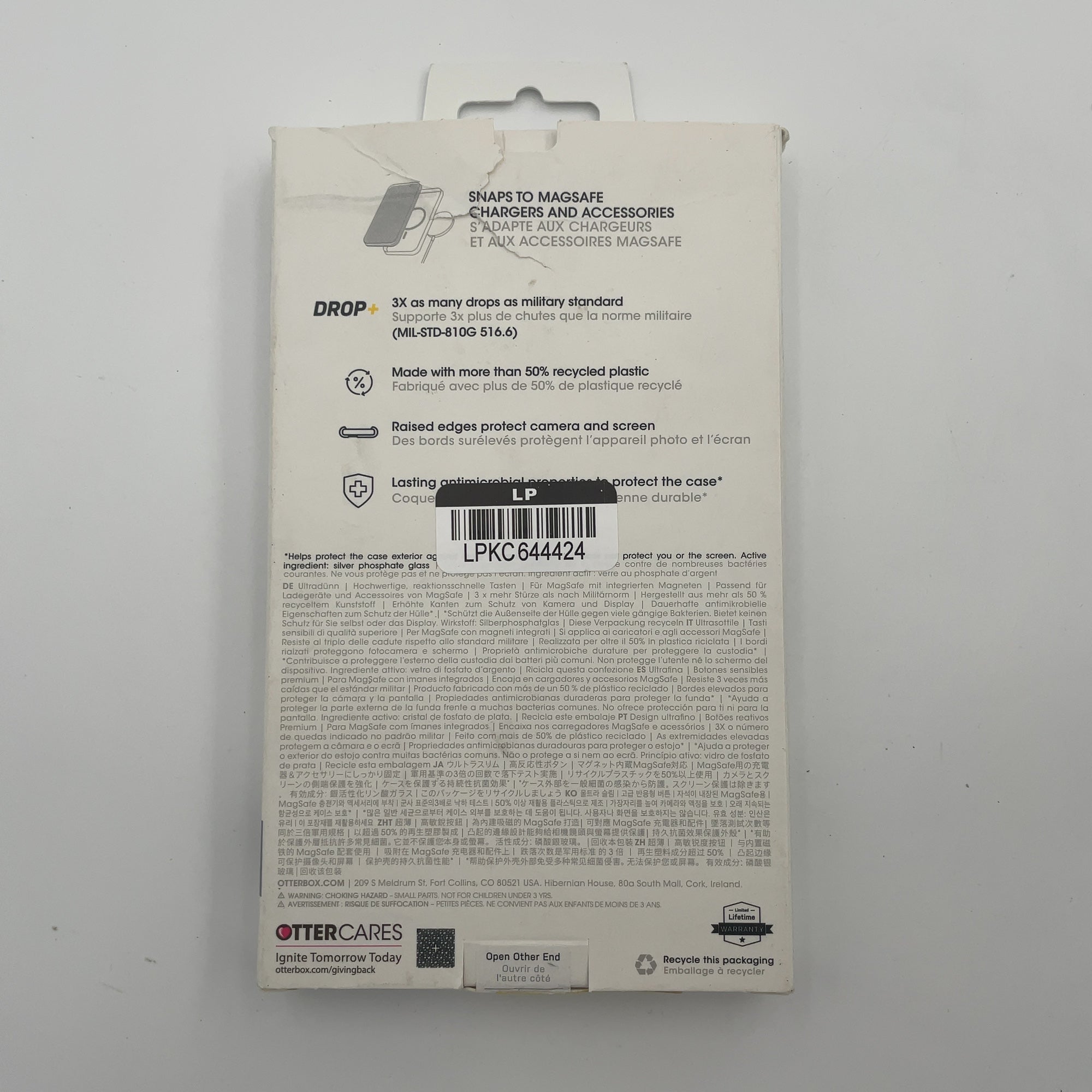 Otterbox Iphone 14 Pro Max Symmetry Clear Plus Case With Magsafe - Clear: Bump & Impact Resistant