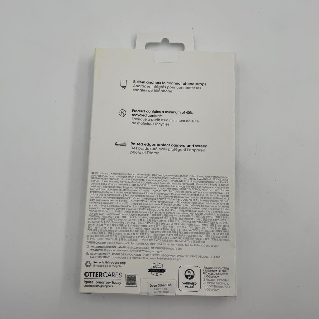 Otterbox Samsung Galaxy S25+ Symmetry Series Case With Magnets - Clear: Polycarbonate & Tpe