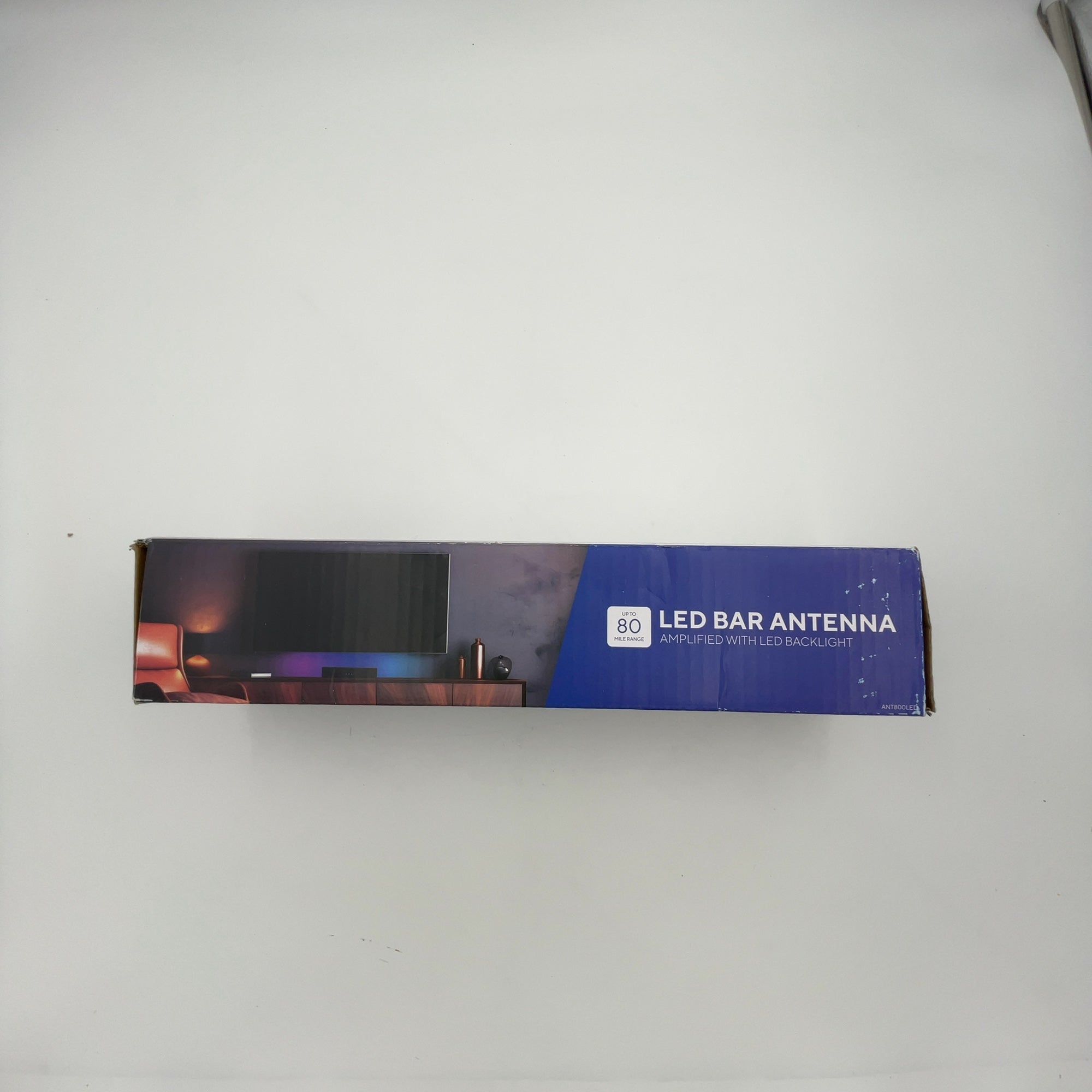 Core Innovations 80-Mile Amplified Indoor Tv Antenna Bar With Led Lighting: Universal Mount