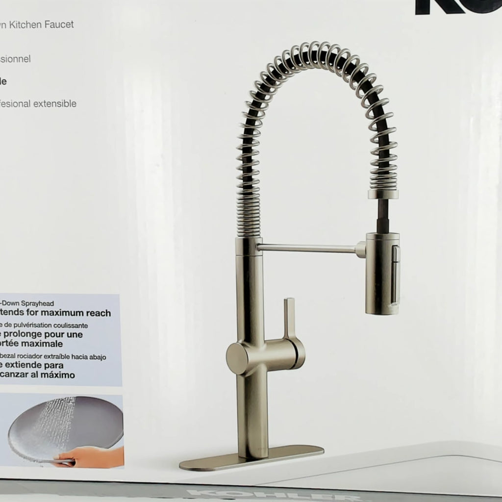 Kohler Haku Faucet - Stainless Steel Finish