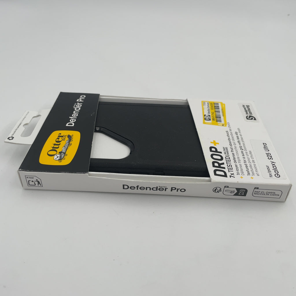 Otterbox Samsung Galaxy S25 Ultra Defender Series Pro Case - Black: Solid Plastic Cell Phone Cover, Compatible With Samsung Galaxy S25 Ultra