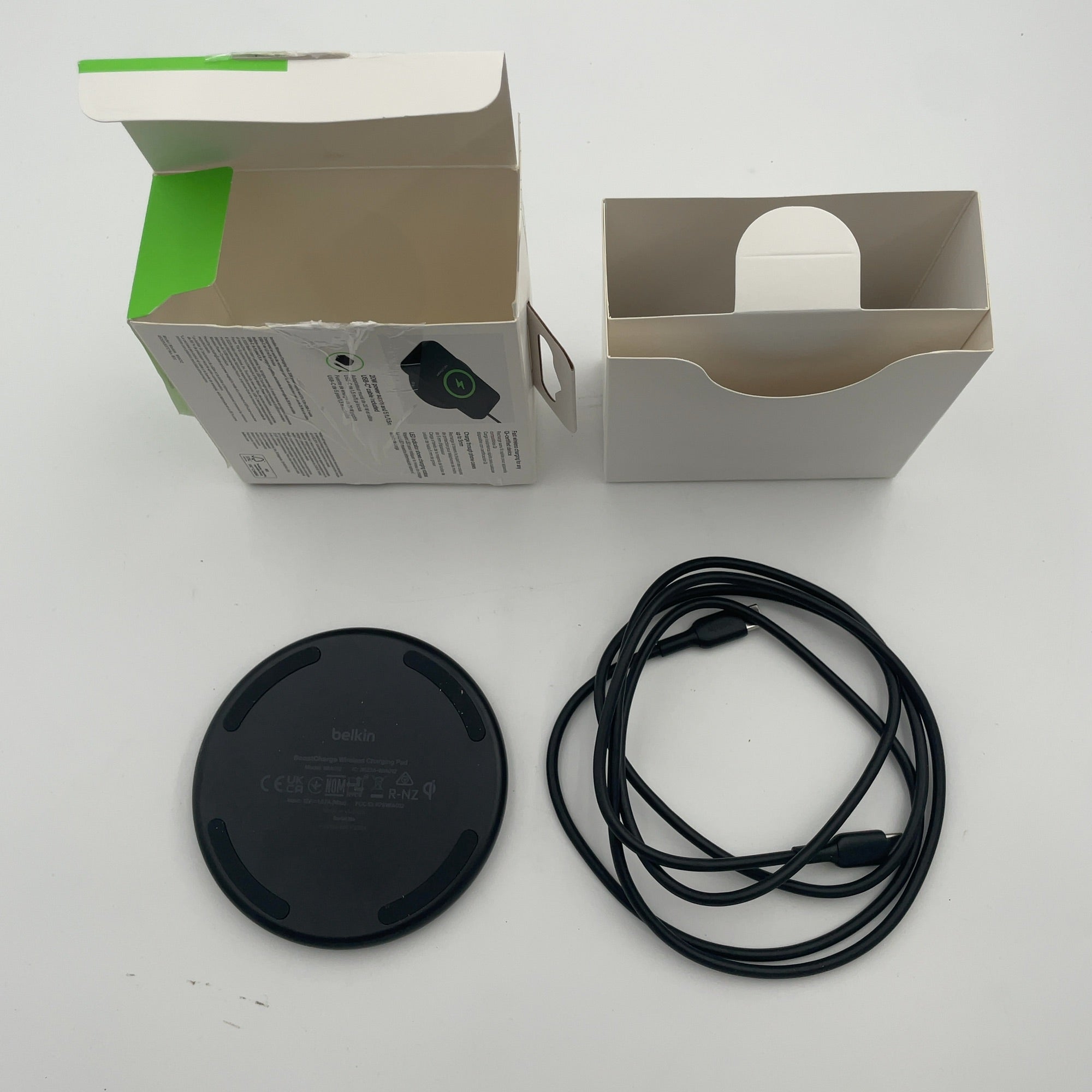Belkin 15W Qi Charging Pad - Black: Compatible With Iphone & Galaxy Models